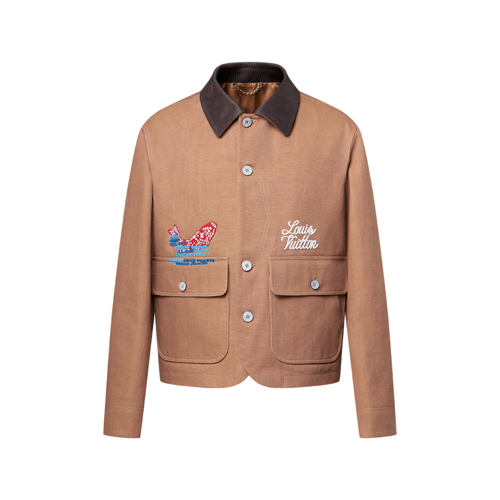 Embellished Workwear Jacket