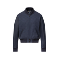 Embossed Monogram Cotton Varsity Jacket