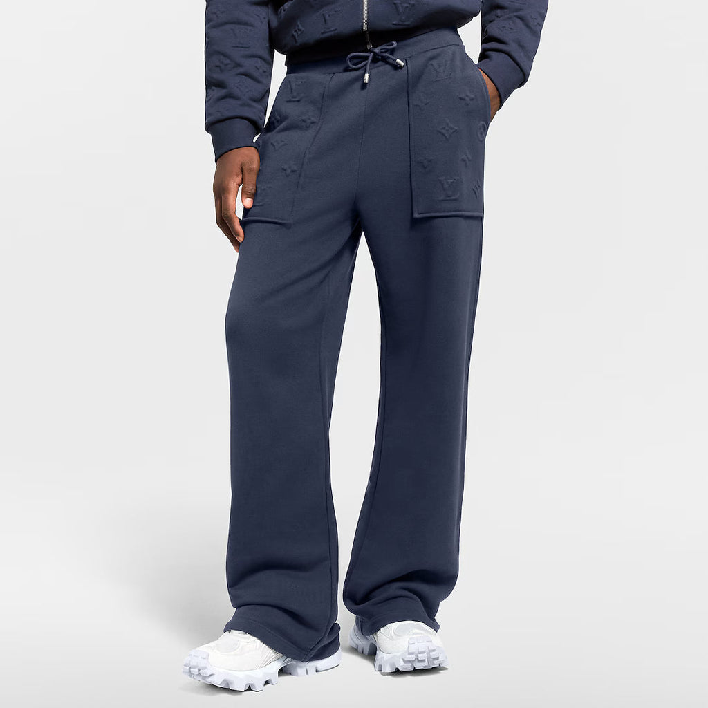 Embossed Signature Detail Pants
