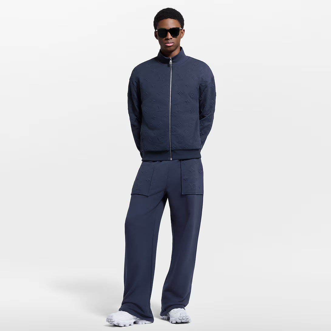 Embossed Signature Detail Pants