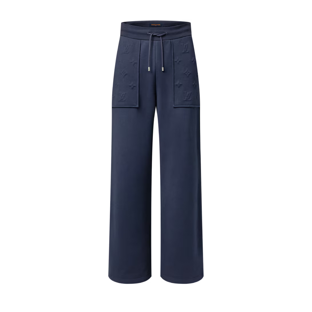 Embossed Signature Detail Pants