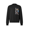 Embroidered Long-Sleeved Sweatshirt