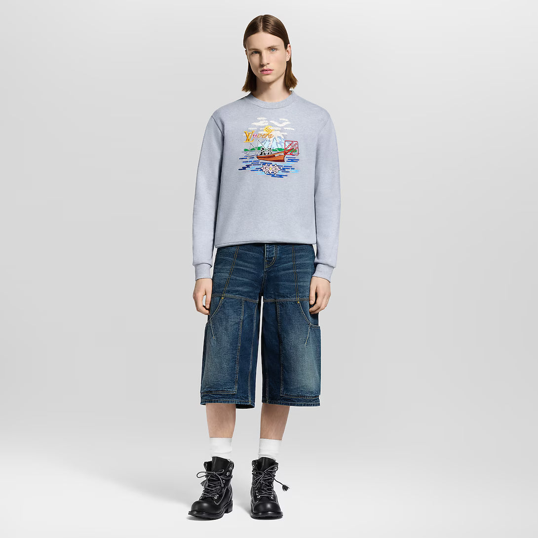 Embroidered Sweatshirt