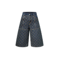 Embroidered Workwear Shorts