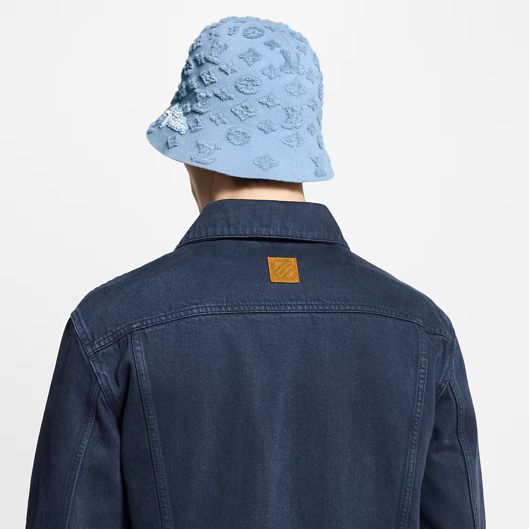Garment-Dyed Denim Type II Trucker Jacket