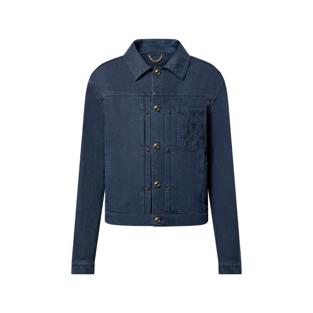 Garment-Dyed Denim Type II Trucker Jacket