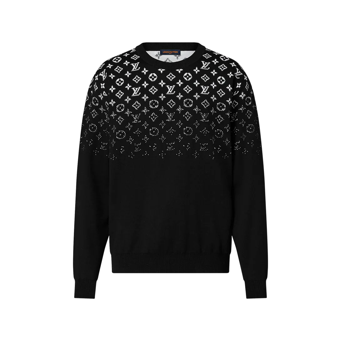 Gradient Cotton Crewneck