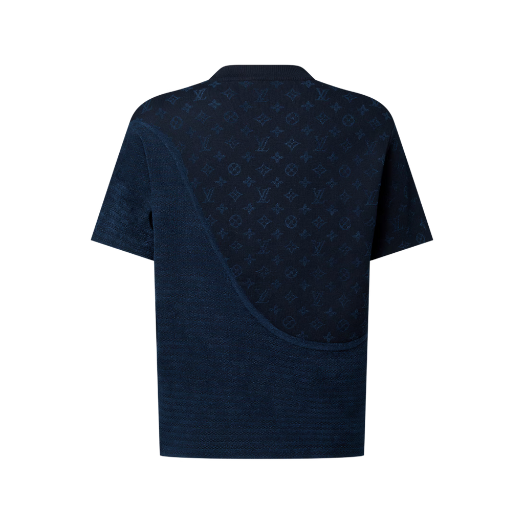 Graphic Jacquard Short-Sleeved Crewneck