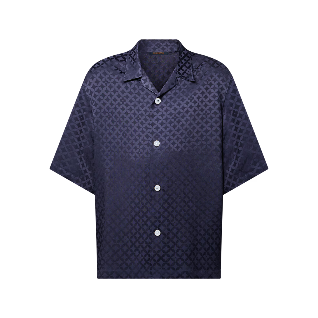 Graphic Jacquard Short-Sleeved Shirt