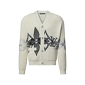 Graphic Knitted Cardigan