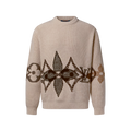 Graphic Knitted Crewneck