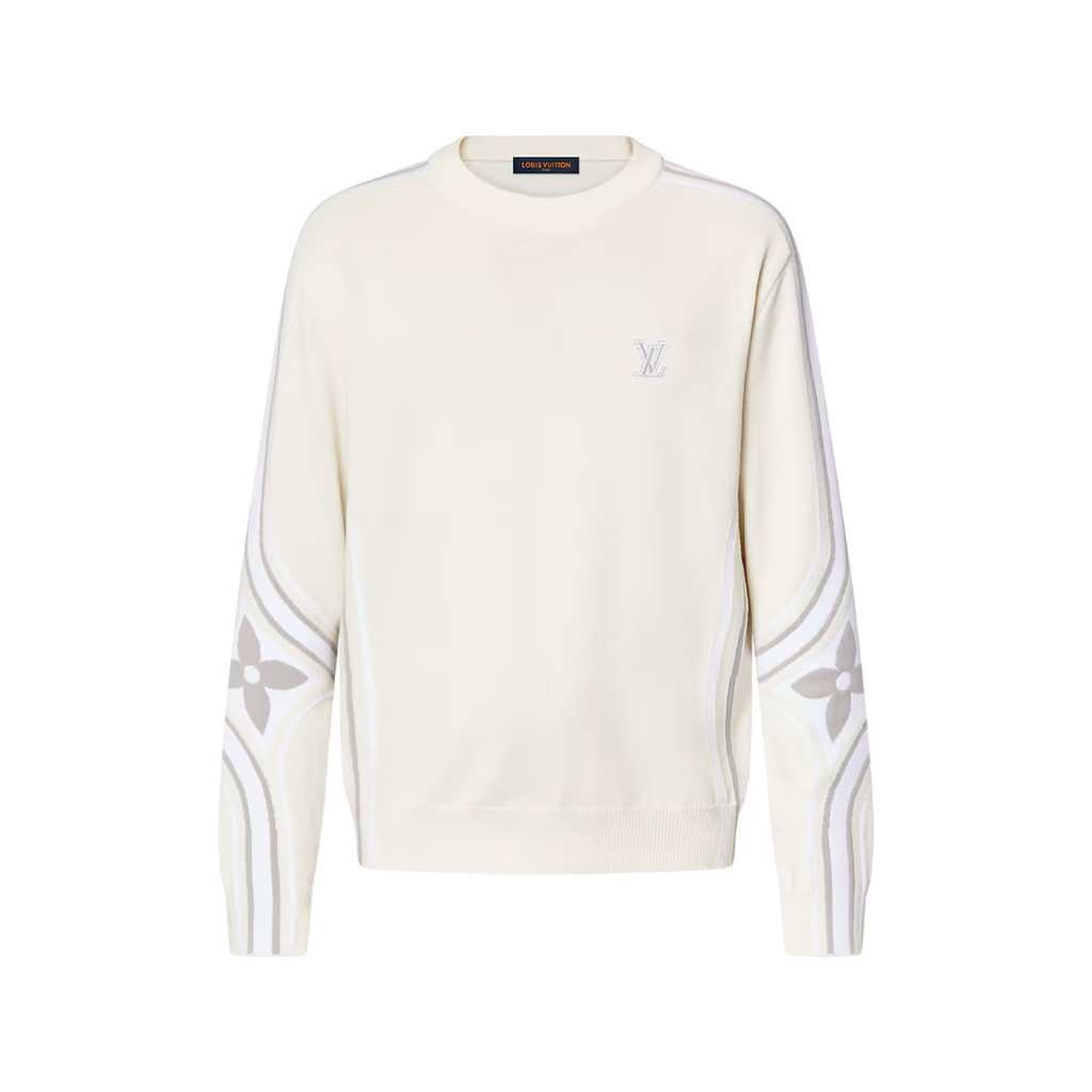 Graphic Knitted Crewneck