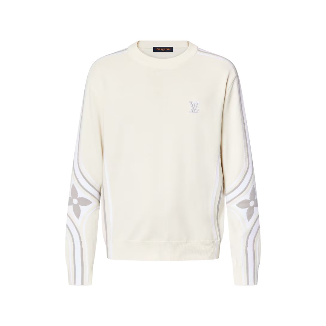 Graphic Knitted Crewneck