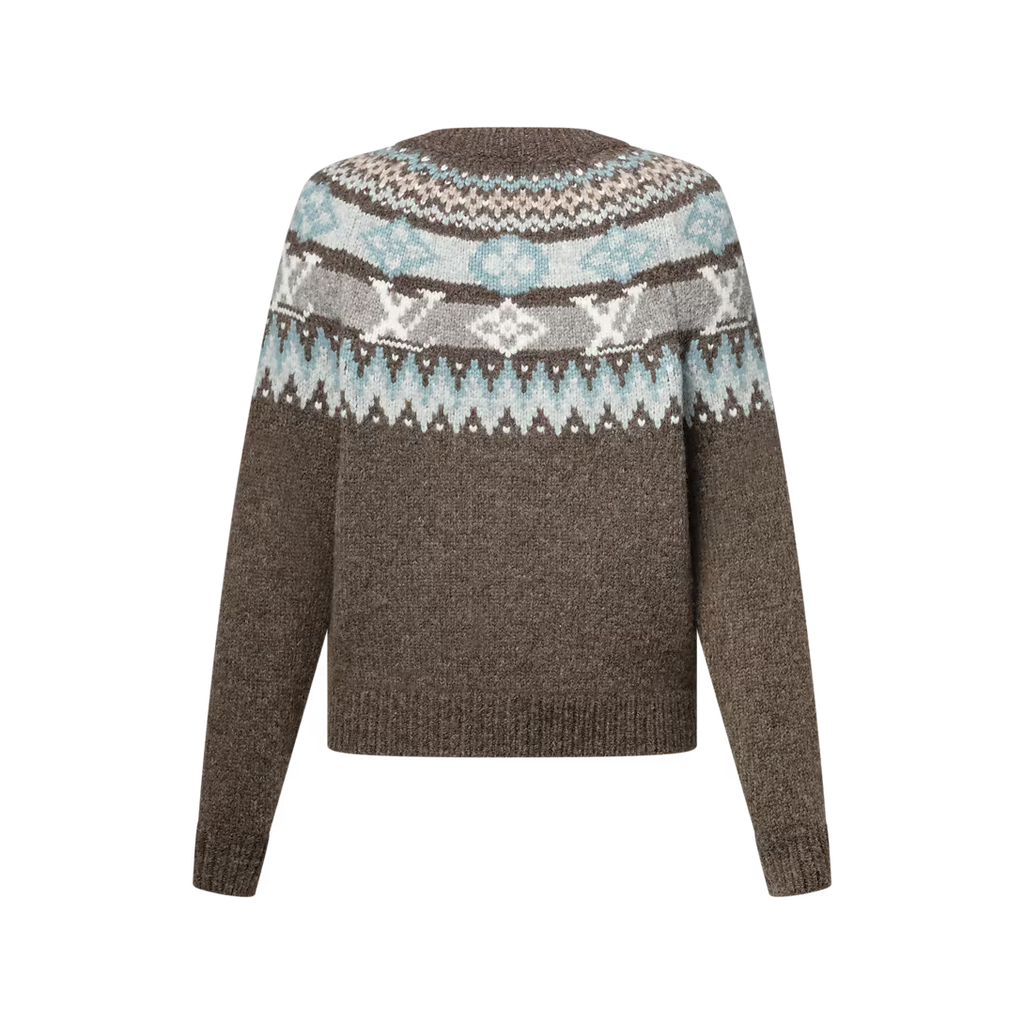 Graphic Signature Knit Pullover