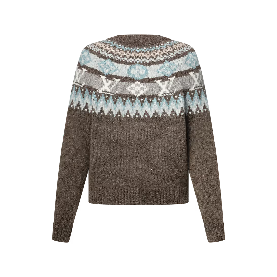 Graphic Signature Knit Pullover