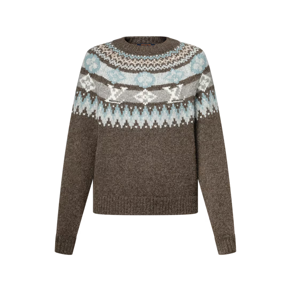 Graphic Signature Knit Pullover