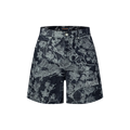 Jacquard Denim Shorts