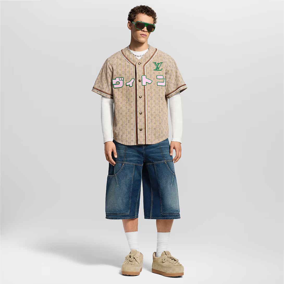 Leather Baseball Shirt