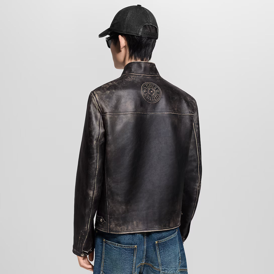 Leather Karate Jacket