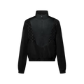 Leather Mix Track Top