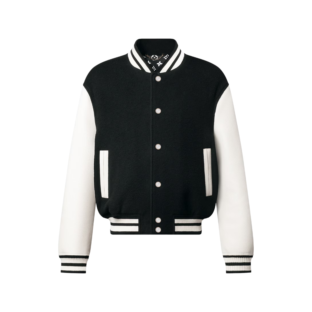 Leather Signature Varsity Jacket