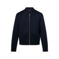 Blason Embossed Zipped Blouson