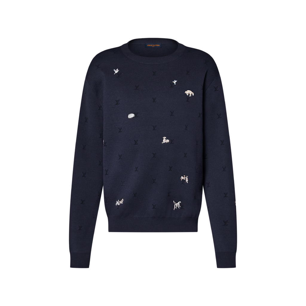 Blason Long-Sleeved Crewneck