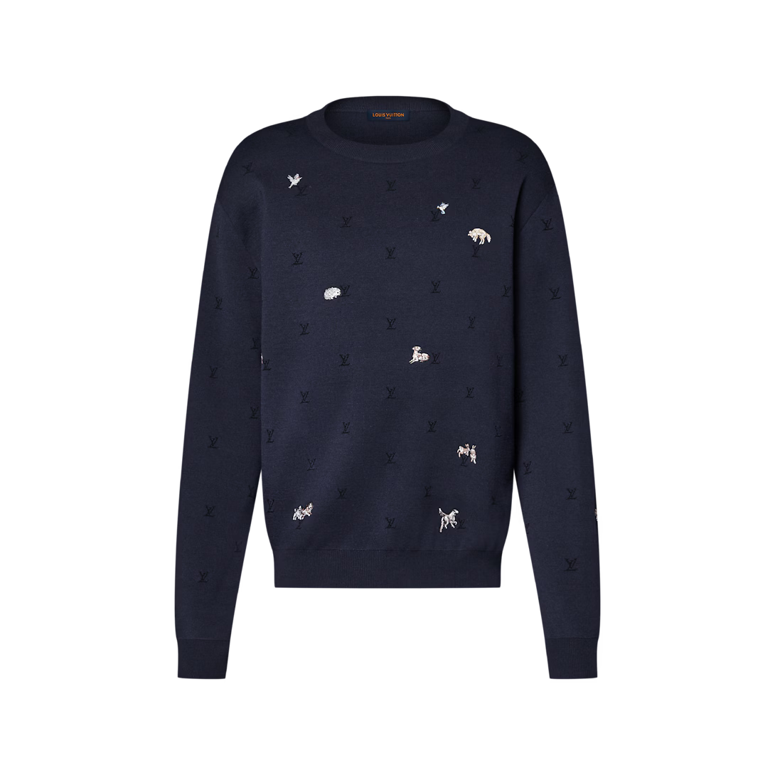 Blason Long-Sleeved Crewneck
