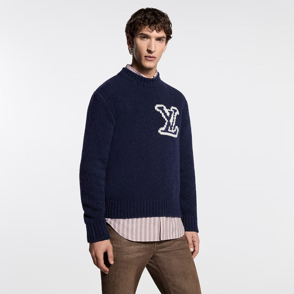 Intarsia Crewneck