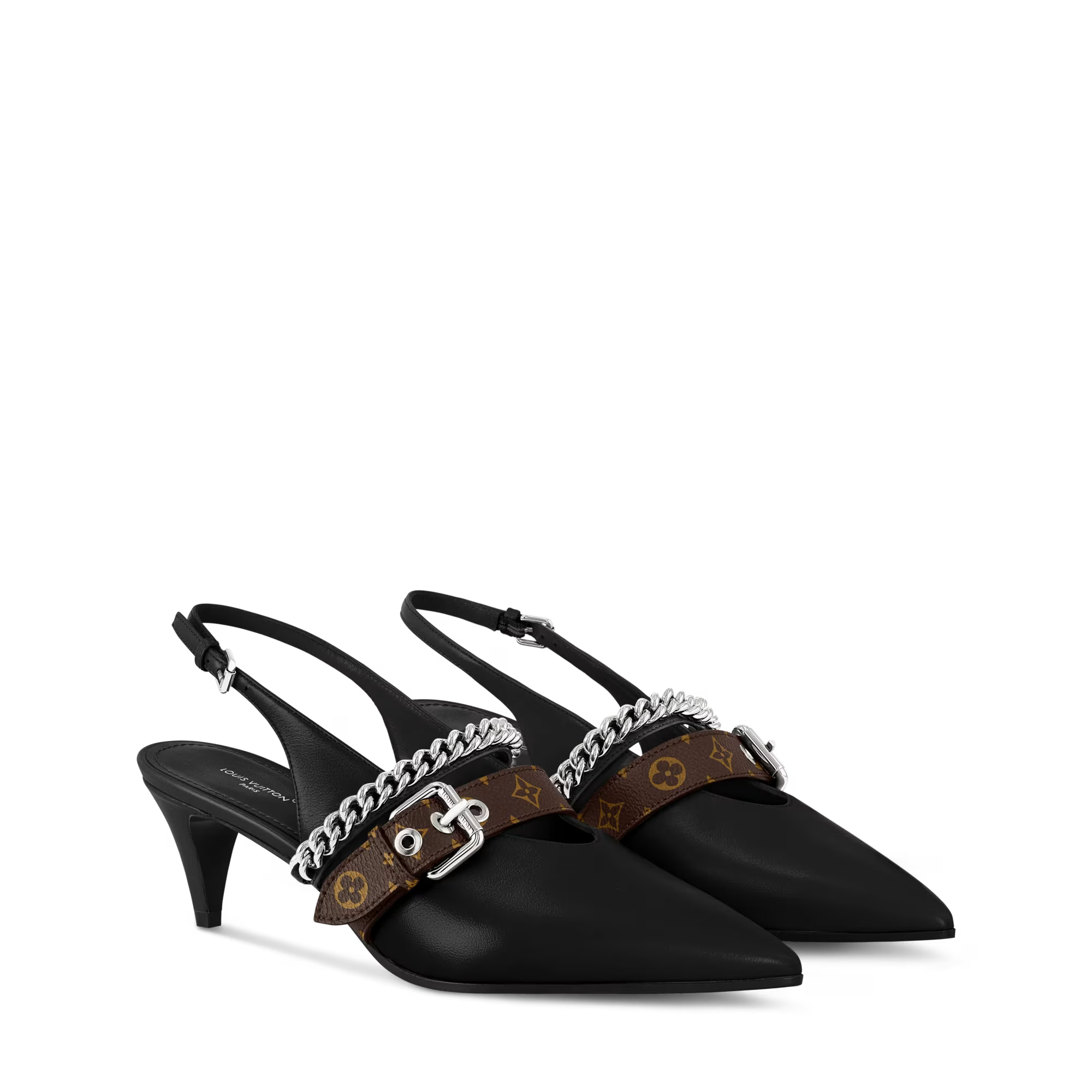 Louis Vuitton Vibe Slingback Pump - Front view