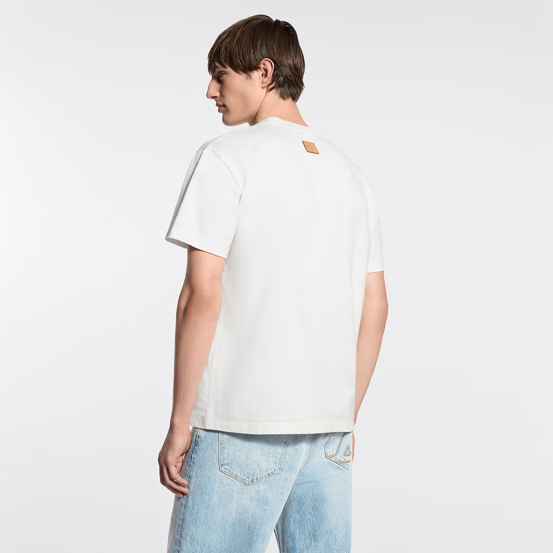 x The Darjeeling Limited Embroidered Short-Sleeved Crewneck