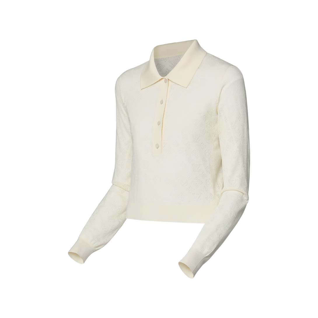 Mahina Long-Sleeved Polo Top