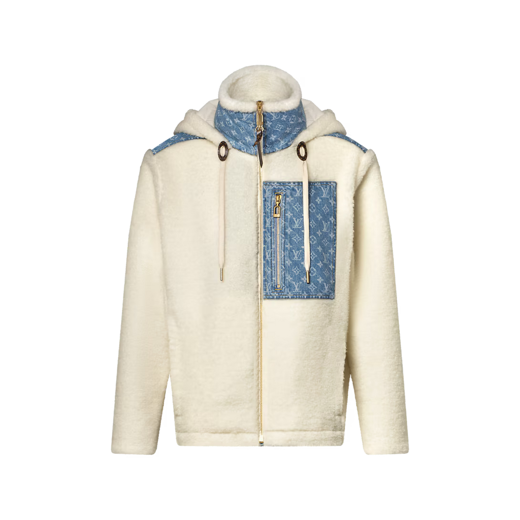 Monogram Accent Fleece Jacket