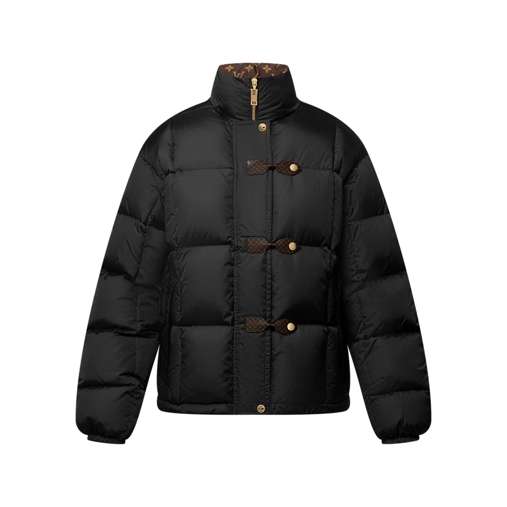 Monogram Accent Pillow Puffer Jacket