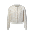 Monogram Brushed Knit Cardigan