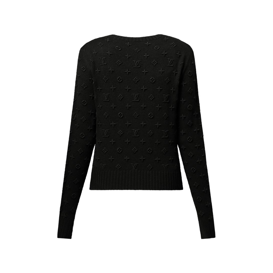 Monogram Cashmere Pullover