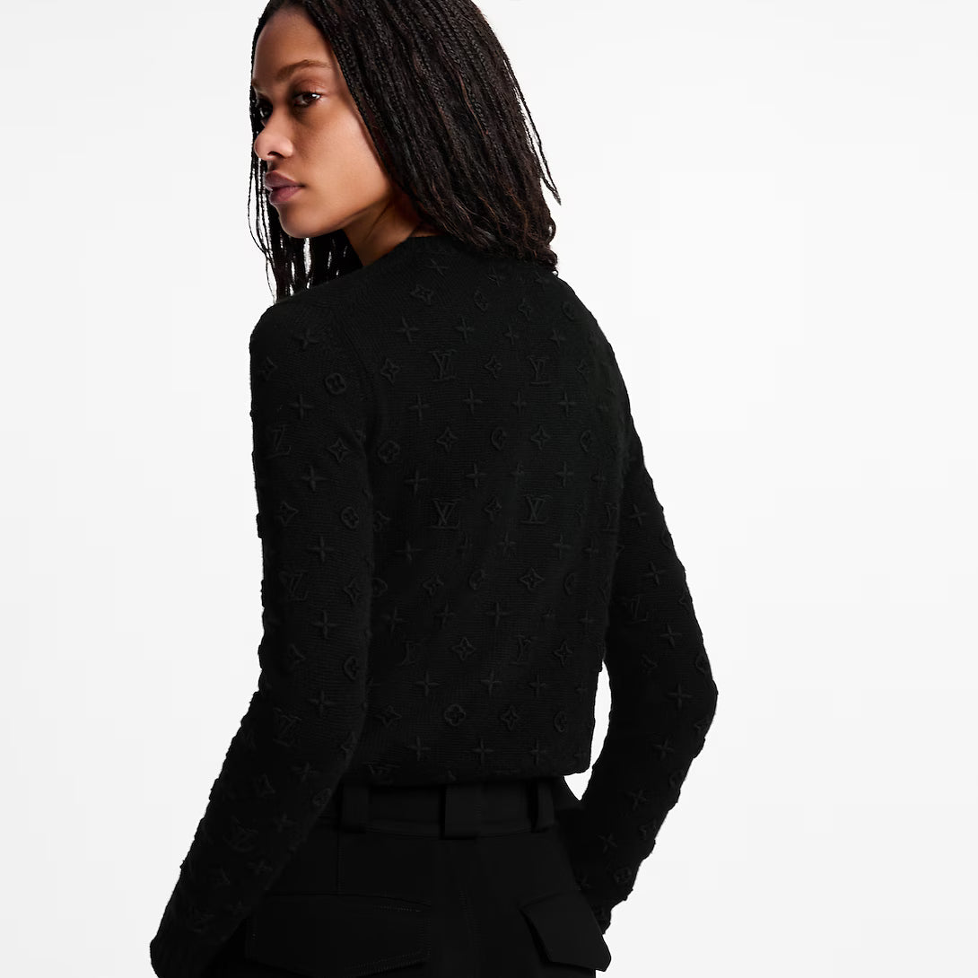 Monogram Cashmere Pullover