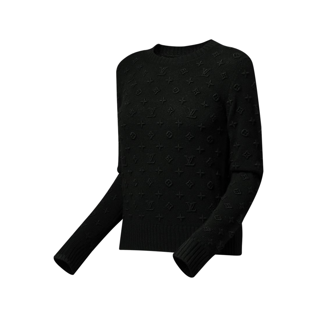 Monogram Cashmere Pullover