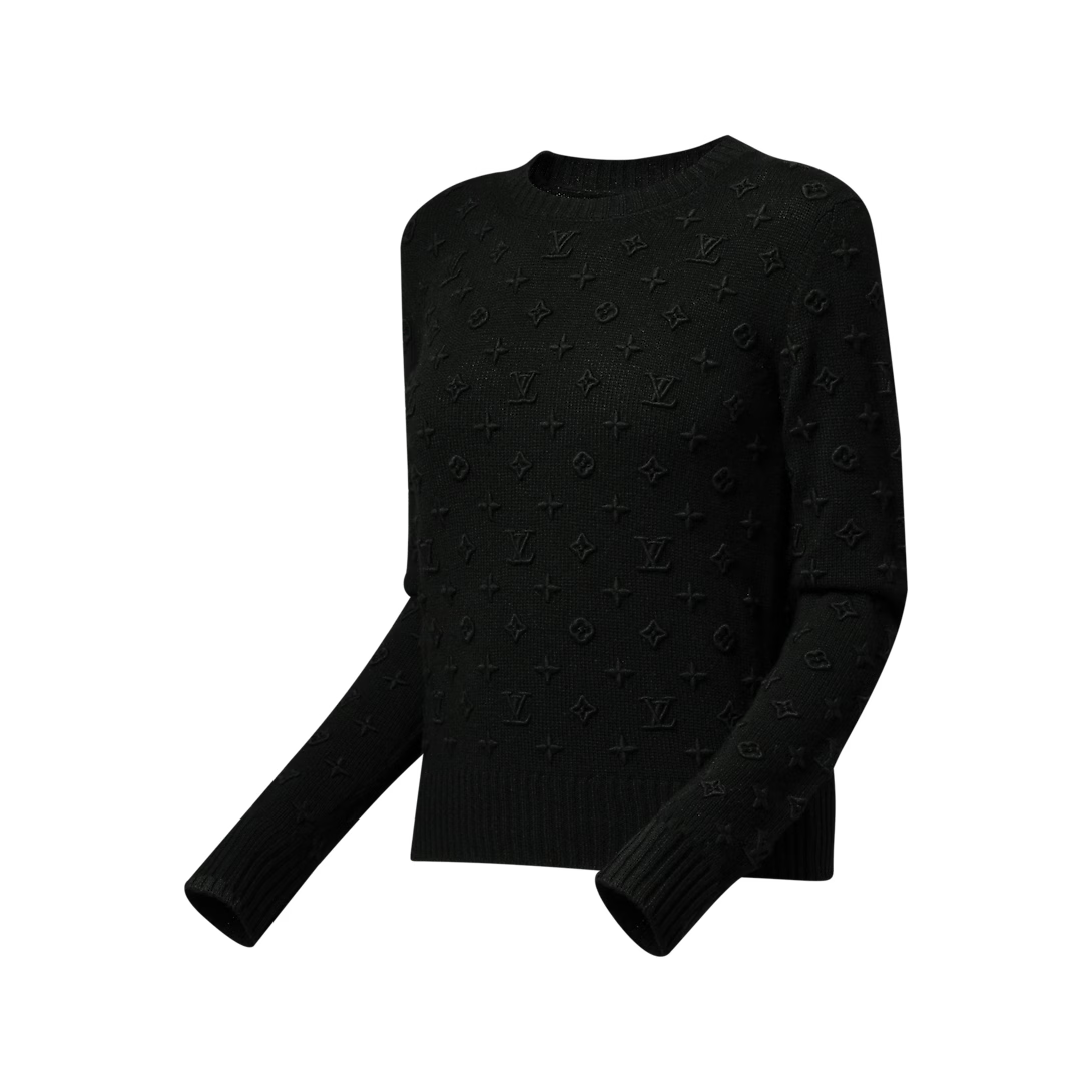 Monogram Cashmere Pullover