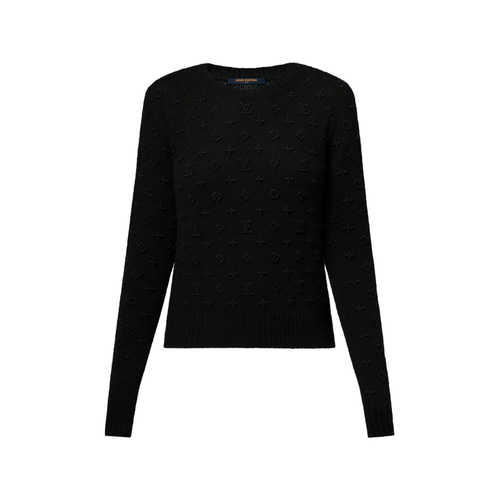 Monogram Cashmere Pullover