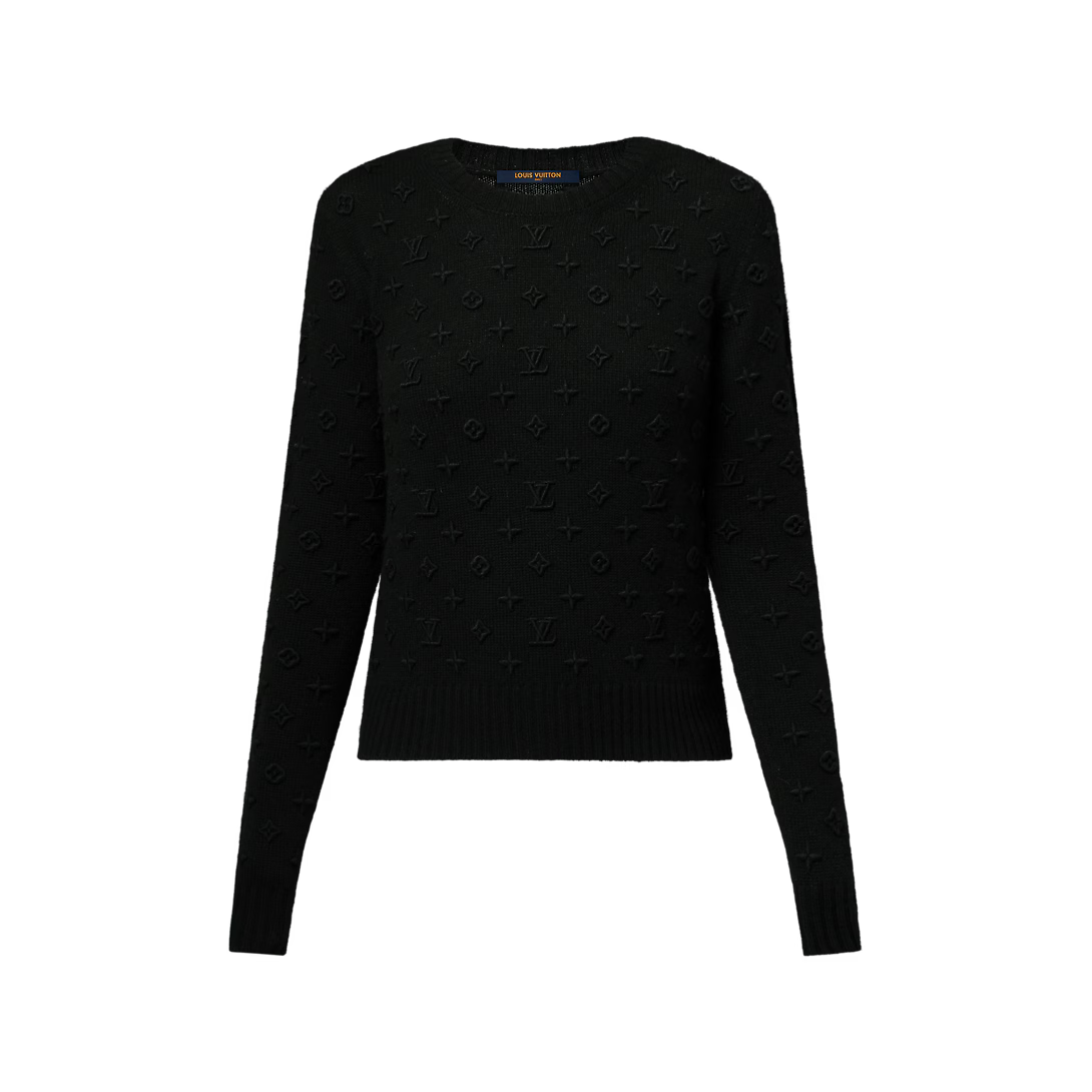 Monogram Cashmere Pullover
