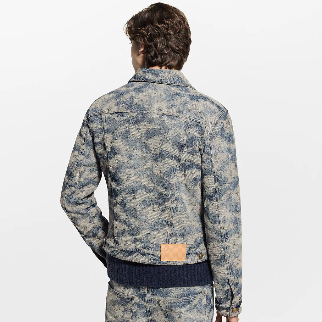 Monogram Denim Trucker Jacket