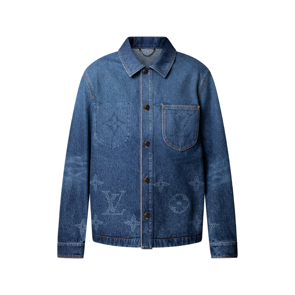 Monogram Denim Workwear Overshirt