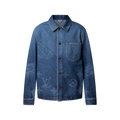 Monogram Denim Workwear Overshirt