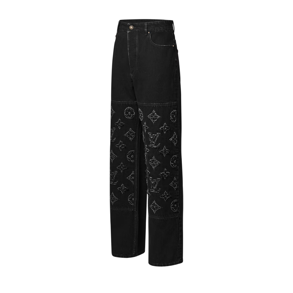 Monogram Destroy Denim Pants