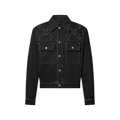Monogram Destroy Denim Trucker Jacket