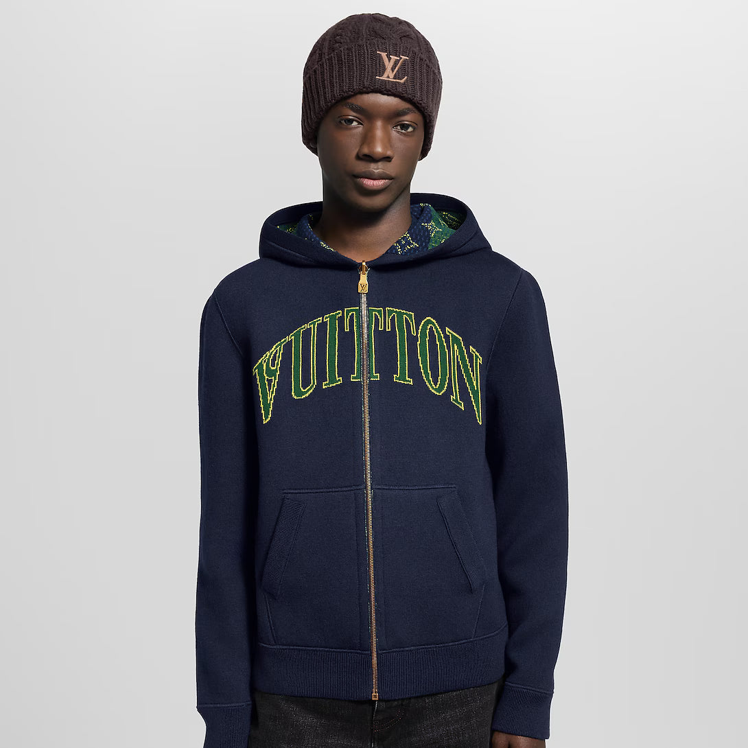 Monogram Double Face Reversible Hoodie