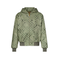 Monogram Embellished Hooded Blouson