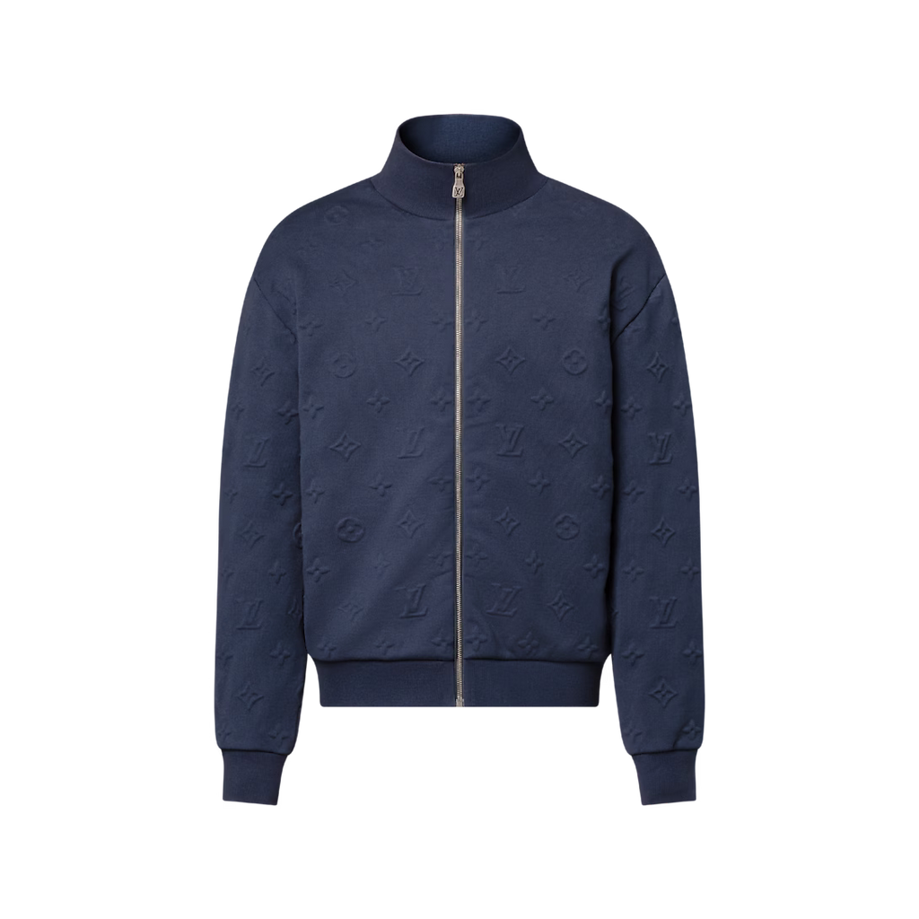 Monogram Embossed Track Top