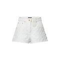 Monogram Fil Coupé Denim Shorts